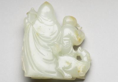 图片[2]-Jade figurine, Qing dynasty (1644-1911)-China Archive